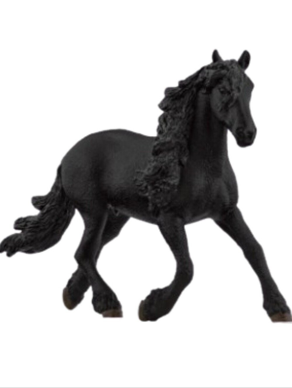 Schleich Black Friesian Stallion Figurine